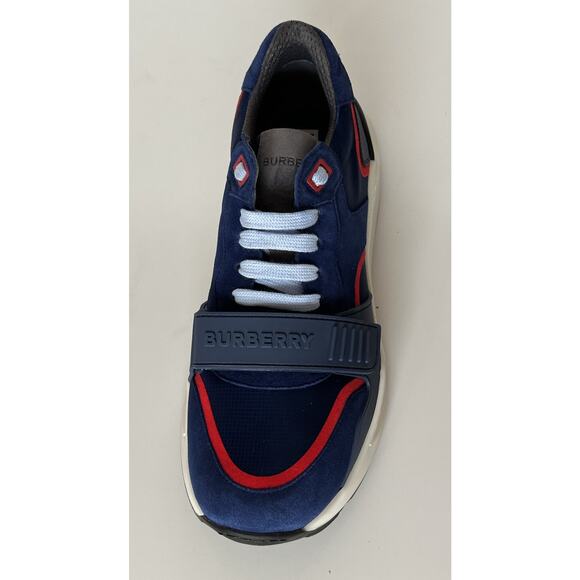 NIB Burberry Ramsey Men\'s Oceanic Blue Sneakers 11 US (44 Eu) 8045534 Italy main image 10